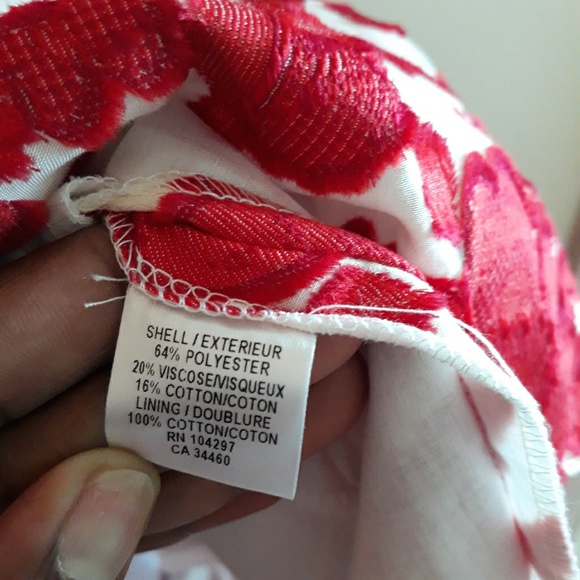 Milly| Floral Applique Strapless Mini Dress - Picture 8 of 8